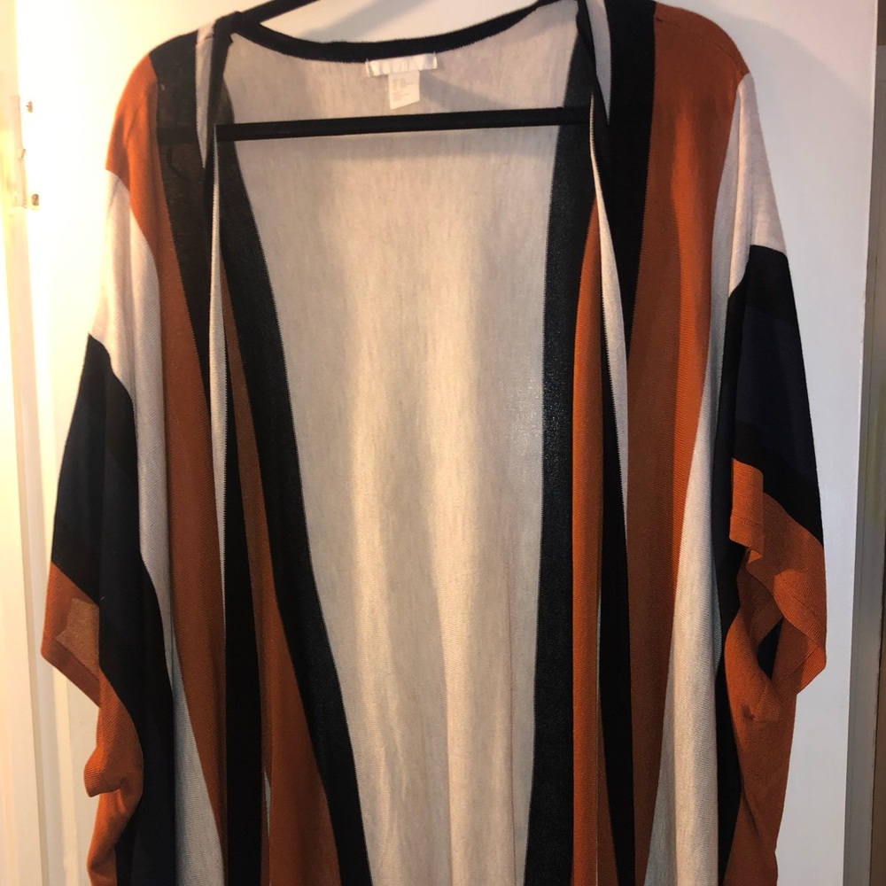 H&M long open cardigan/kimono